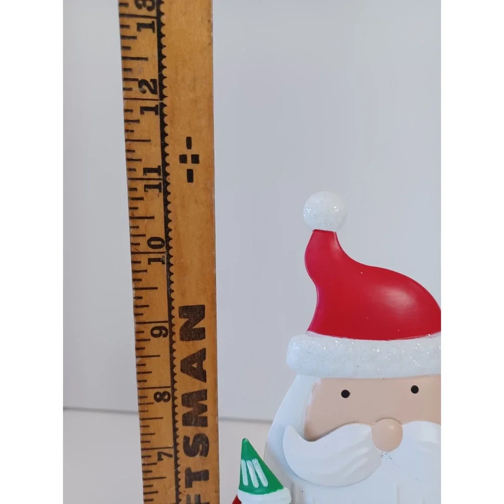 NWT Santa Christmas Holiday Metal‎ TableTop Decor Ashland